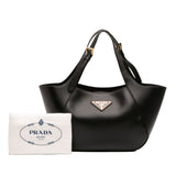 Medium Leather Tote Black - Lab Luxury Resale