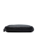 Large Nappa Intrecciato Nodini Crossbody Black - Lab Luxury Resale