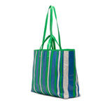 Lambskin Chatelet Carry All Tote XL Green - Lab Luxury Resale