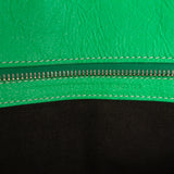 Lambskin Chatelet Carry All Tote XL Green - Lab Luxury Resale