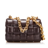 Padded Cassette Chain Brown - Lab Luxury Resale