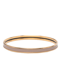 Extra Narrow Enamel Uni Bangle 62 Brown - Lab Luxury Resale
