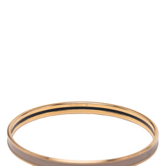 Extra Narrow Enamel Uni Bangle 62 Brown - Lab Luxury Resale