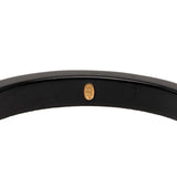 Resin CC Screw Bangle Black - Lab Luxury Resale