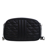 Small GG Marmont Matelasse Leather Aria Crossbody Black - Lab Luxury Resale