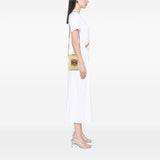 LOEWE Paulas Ibiza Raffia Anagram Square Pocket Bucket Bag