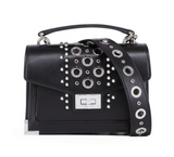 The Kooples Women's Black Leather Embellished Emily Shoulder Bag NWT - LAB