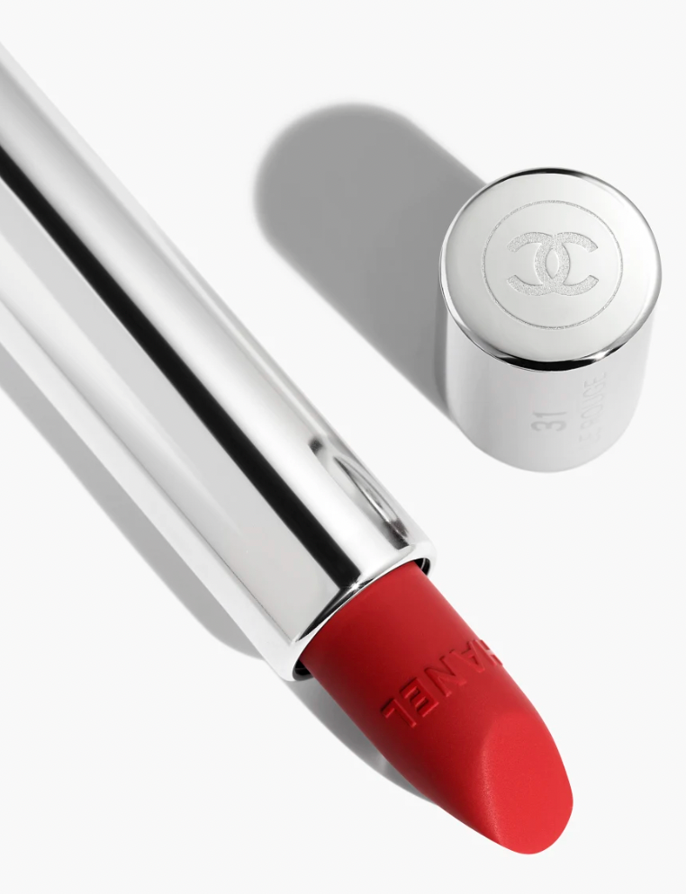 Chanel 31 Le Rouge lipstick refill options in various shades, new in box, for beauty and makeup enthusiasts.