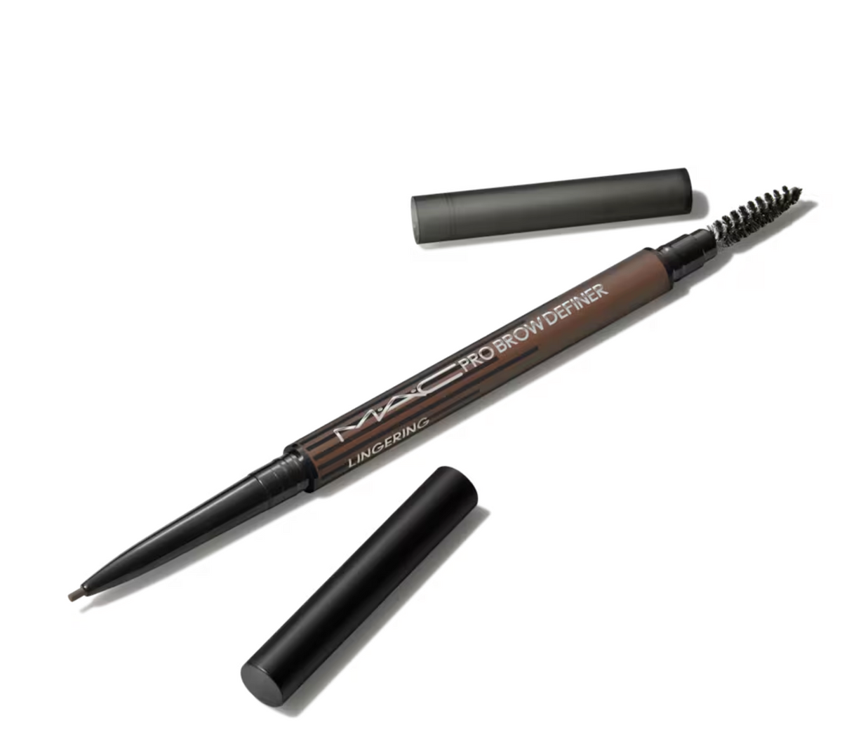 M·A·C Pro Brow Definer 1MM tip brow pencil in two shades, new in box, with precise application for natural-looking brows