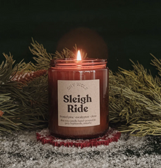 Shy Wolf Candles Sleigh Ride