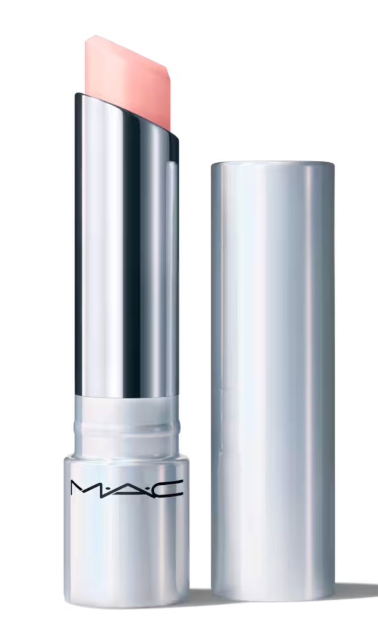 M.A.C Glowplay Tendertalk Lip Balm in shade 457 Favourite, moisturizing lip balm with a smooth, natural finish.