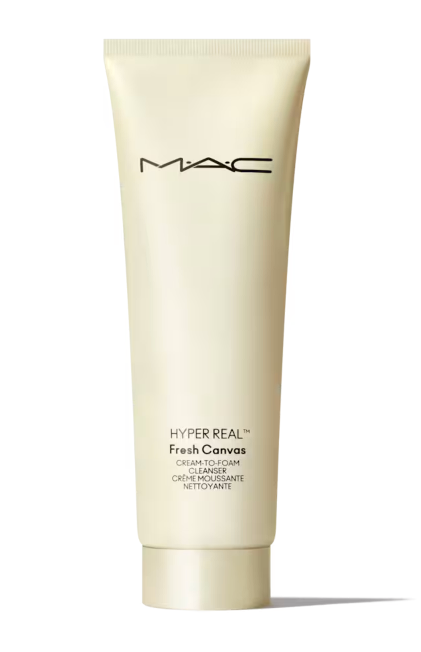 M.A.C Cosmetics Hyper Real Fresh Canvas Cream-to-Foam Cleanser 125ml NIB