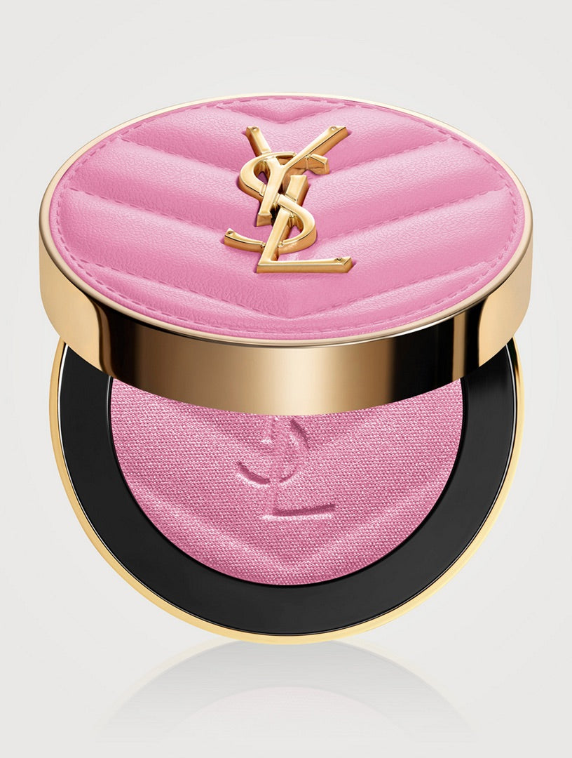 Yves Saint Laurent YSL Make Me Blush Bold Blurring Blush in Stardust Love, packaged and ready for use.