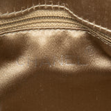 CC Quilted Satin Handbag Gold - Lab Luxury Resale