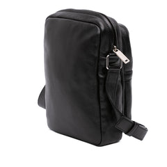 Leather Sid Messenger Bag Black - Lab Luxury Resale