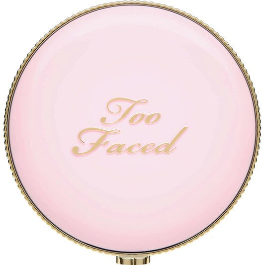 Too Faced Moon Crush Highlighter in Summer Moon, featuring a glossy luminous shine and out-of-this-world glow.