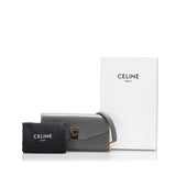 Celine C Bag Wallet On Chain Gray
