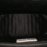 Wicker Trimmed Leather Top Handle Bag White - Lab Luxury Resale