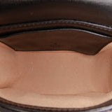 Mini Leather Horsebit 1955 Web Satchel Black - Lab Luxury Resale