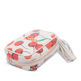 Baby Calfskin Monogram Cherry Printed Lou Camera Bag Red - Lab Luxury Resale