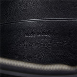 Fur-Trim Frame Crossbody Bag Black - Lab Luxury Resale