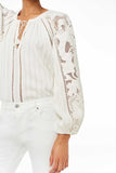 Ulla Johnson Miska White Blouse - LAB