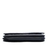 CC Quilted Lambskin Wallet On Chain Black - Lab Luxury Resale