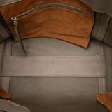 Large Leather Milo Shopping Tote Brown - Lab Luxury Resale