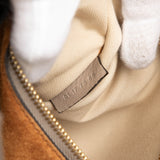 Large Leather Milo Shopping Tote Brown - Lab Luxury Resale