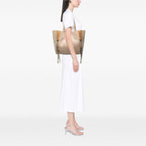 Large Leather Milo Shopping Tote Brown - Lab Luxury Resale