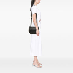 Leather Anagram Flap Crossbody Black - Lab Luxury Resale
