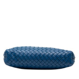Nappa Intrecciato Nodini Crossbody Blue - Lab Luxury Resale