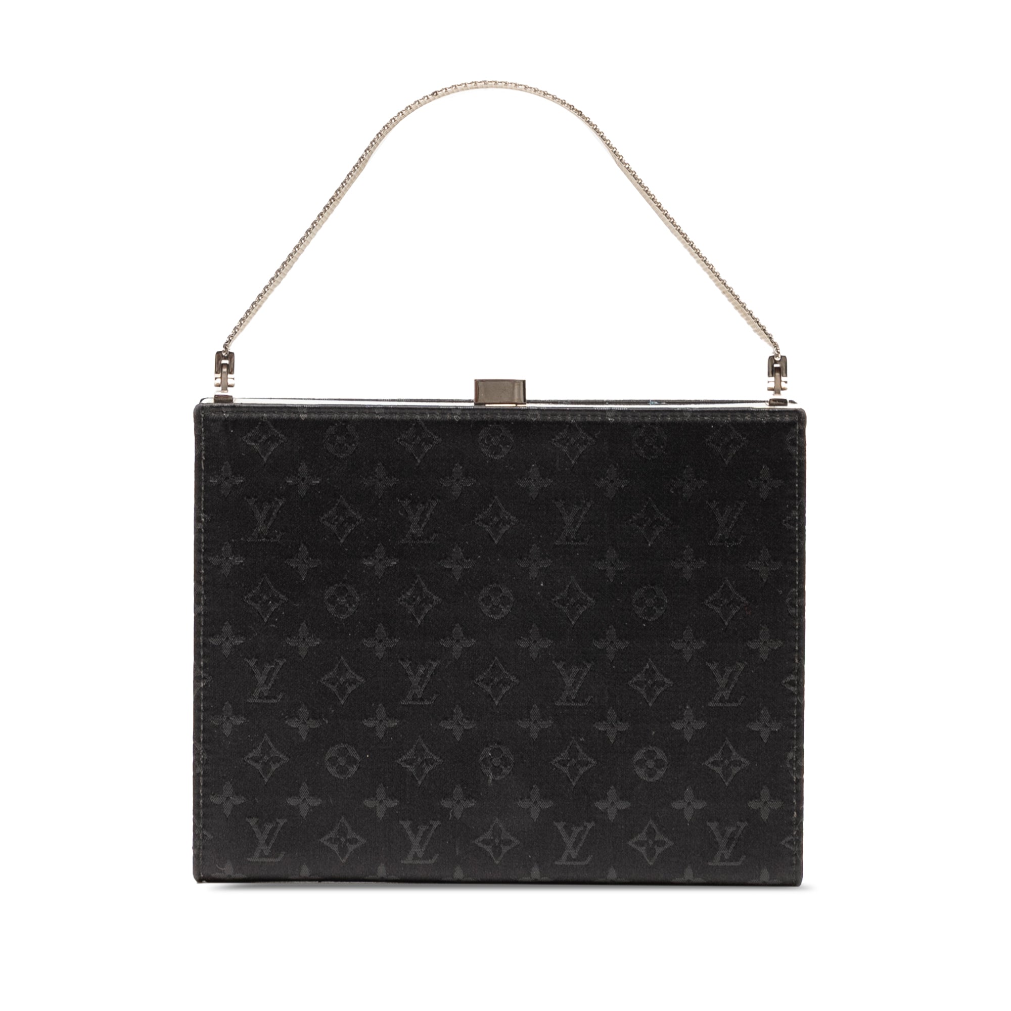 Monogram Satin Ange PM Black - Lab Luxury Resale