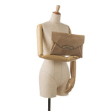 Givenchy Medium Embossed Antigona Envelope Clutch Bag