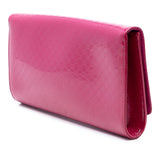 Microguccissima Patent Broadway Clutch Pink - Lab Luxury Resale