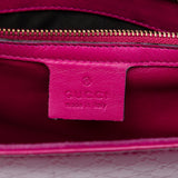 Microguccissima Patent Broadway Clutch Pink - Lab Luxury Resale