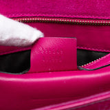 Microguccissima Patent Broadway Clutch Pink - Lab Luxury Resale