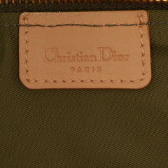 Mini Diorissimo Canvas Saddle Pochette Green - Lab Luxury Resale