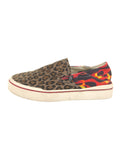 R13 Canvas Animal Print Sneakers Size 5