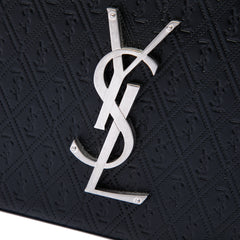Monogram Leather Take Away Box Handbag Black - Lab Luxury Resale
