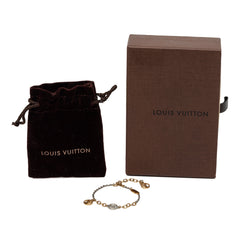 Gold Plated and Brass Logomania Bracelet Gold - Lab Luxury Resale