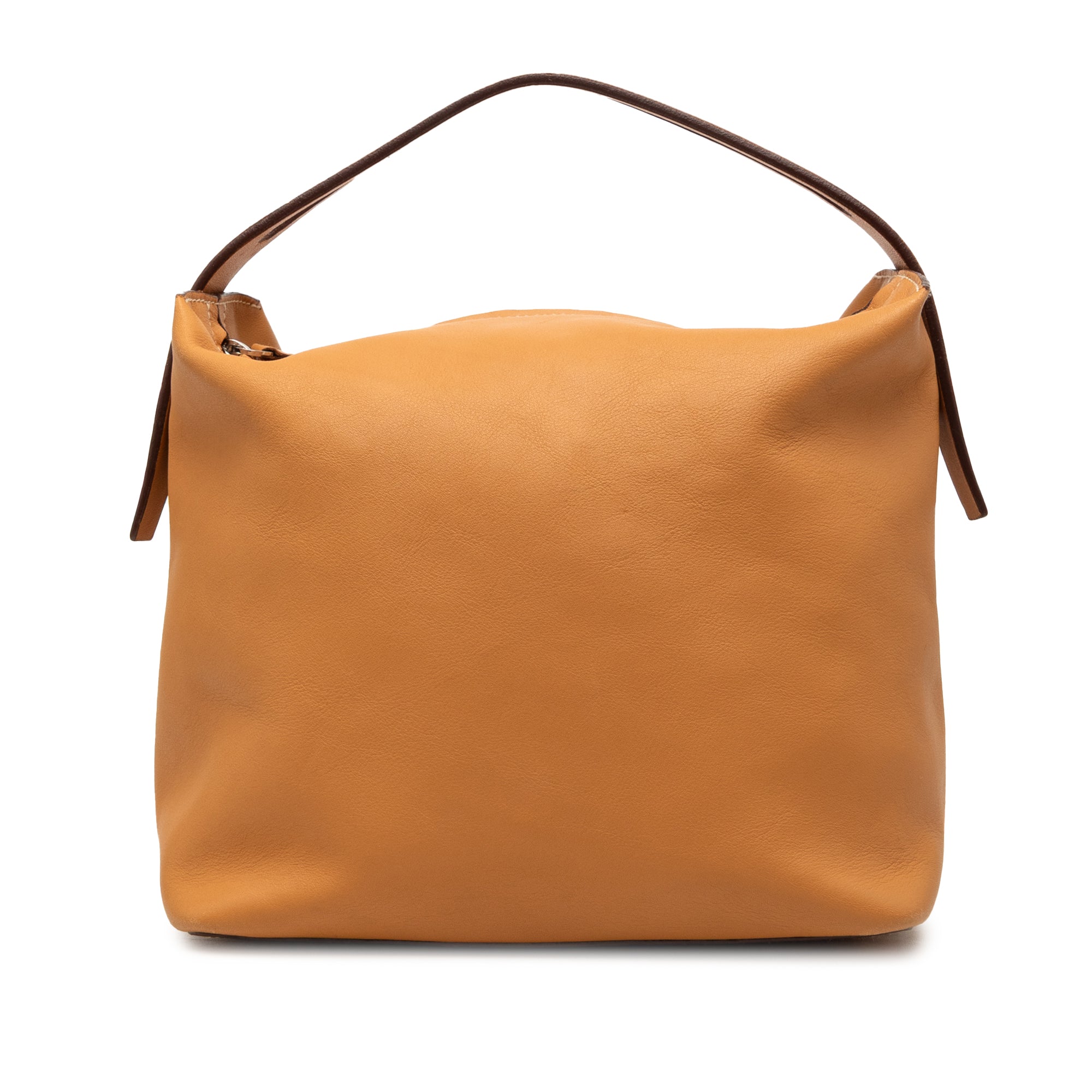 Calfskin Handbag Brown - Lab Luxury Resale