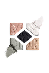 Dior Diorshow 5 Couleurs limited edition eyeshadow palette in bold black shades, featuring five eyeshadow pans in sleek packaging