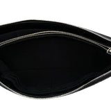CC Chevron Caviar Zip Clutch Black - Lab Luxury Resale