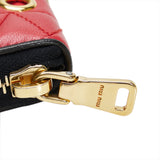 Grommet Zip Around Wallet Red - Lab Luxury Resale