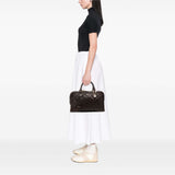 Quilted Leather Amazona 36 Brown - Lab Luxury Resale