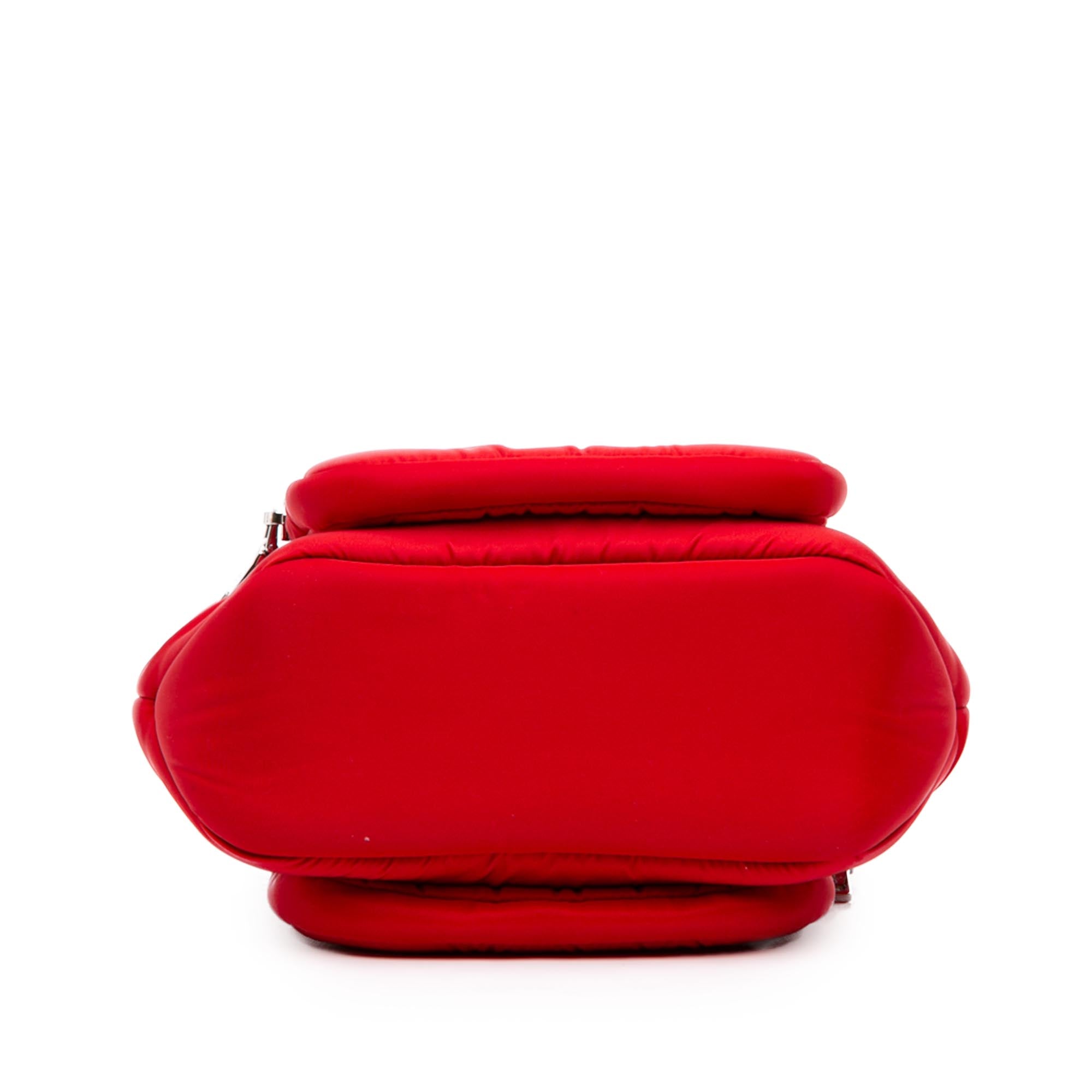 Small Tessuto Pocket Cargo Tote Red - Lab Luxury Resale