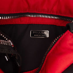Small Tessuto Pocket Cargo Tote Red - Lab Luxury Resale