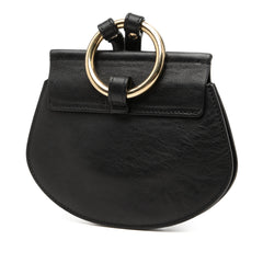 Mini Leather Faye Crossbody Black - Lab Luxury Resale