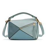 Small Tricolor Puzzle Bag Blue - Lab Luxury Resale